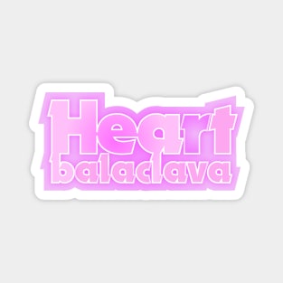 Heart Balaclava Magnet