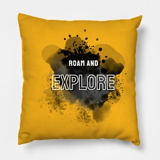 Roam and Explore Pillow