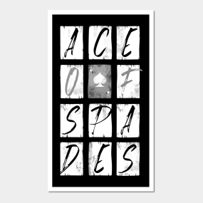 Ace Of Spades Posters And Art Prints Teepublic Uk