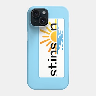 Stinson Beach white rectangle Phone Case