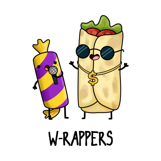 W-rappers Funny Burrito Pun by punnybone