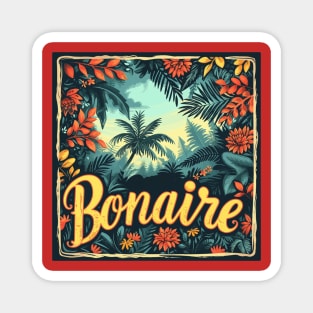 Bonaire Island Design Magnet