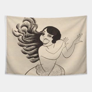 charleston dancing girl Tapestry