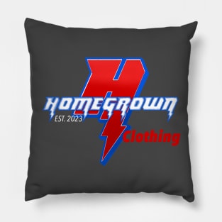 Homegrown Lightning Logo Pillow