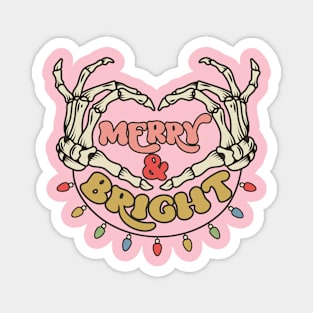 merry & bright Magnet