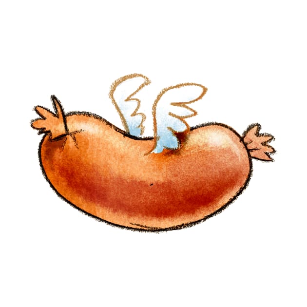 Flying Sausage by MankySock