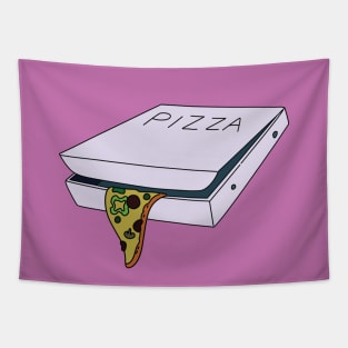 Pizza Santa's Little Helper Tapestry