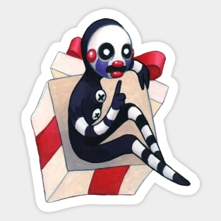 Puppet fnaf Sticker for Sale by Star S2 Arts