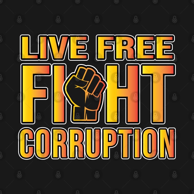 Live free fight corruption by Shawnsonart