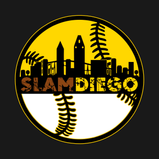 Slam Diego Baseball City Sunset 3 T-Shirt