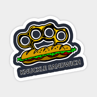 KNUCKLE SANDWICH FRONT TEE ONLY Magnet