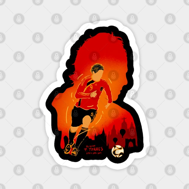 El nino Torres Magnet by BAJAJU