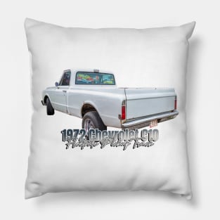 1972 Chevrolet C10 Fleetside Pickup Truck Pillow