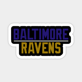 Baltimore Ravens Small Logo Magnet