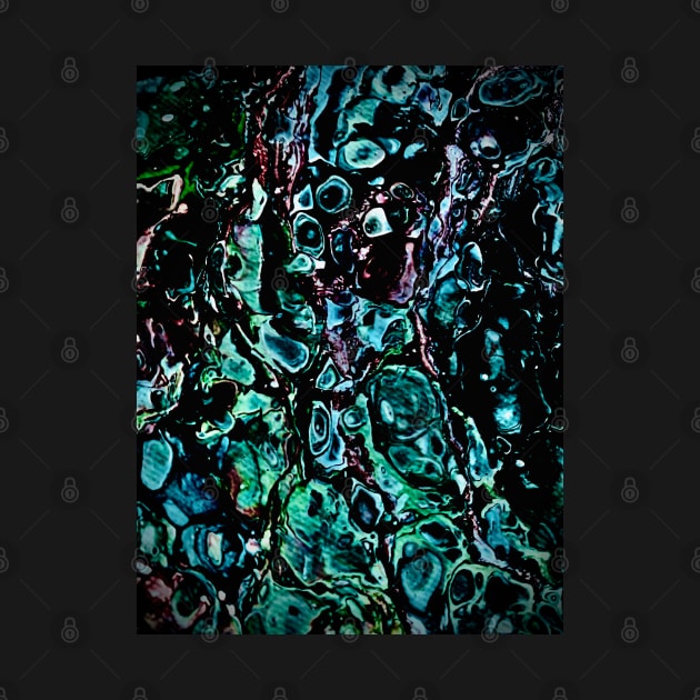 Acrylic abstract pour by baksuart