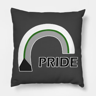 Demiromantic rainbow pride Pillow