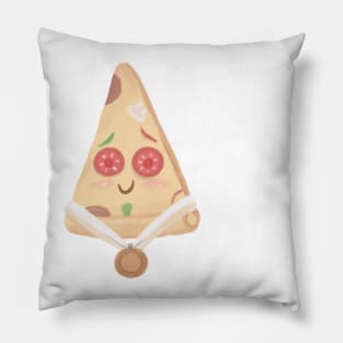 cute a slice of pizza Pillow