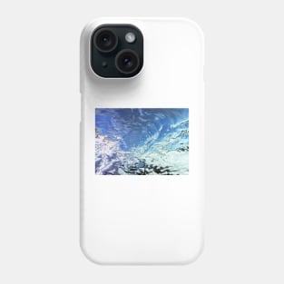 blue sea water Phone Case