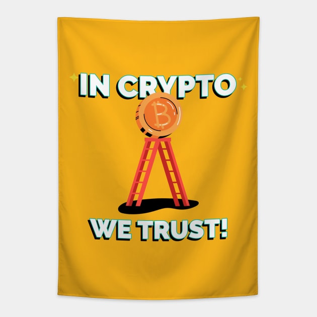 in crypto we trust Tapestry by WOAT