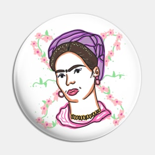 Frida Kahlo Pin