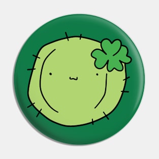 Lucky Cactus Face Pin