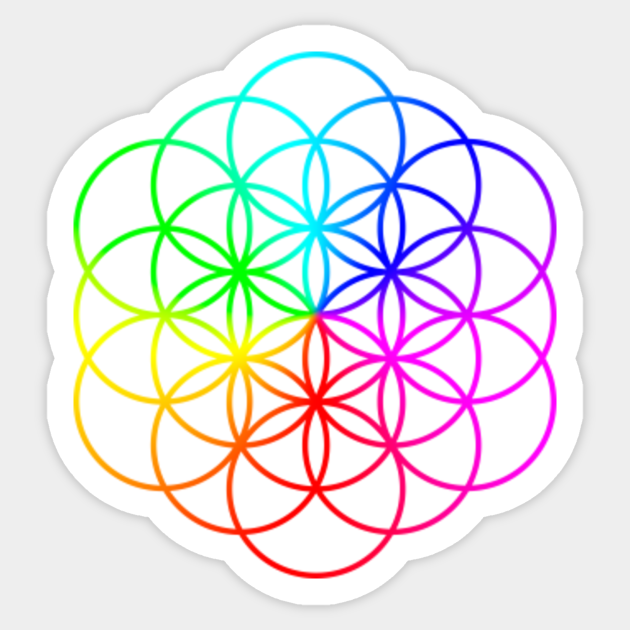 The flower of life - Flower Of Life - Sticker