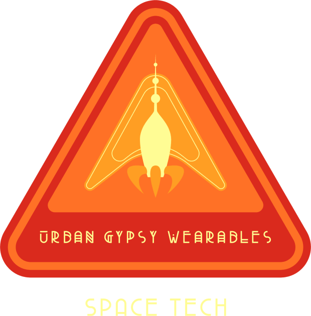 Urban Gypsy Wearables – Space Tech Kids T-Shirt by Urban Gypsy Designs