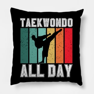 Taekwondo All Day Pillow