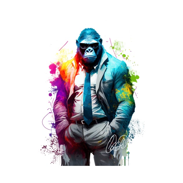 Gorilla 1 by BYCOLERO