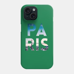 Paris collage Letters Phone Case