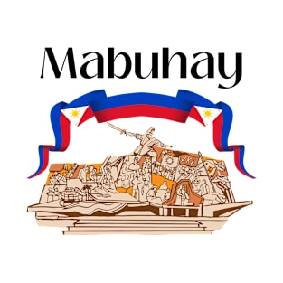 Philippines Mabuhay Pinoy Pride Statement T-Shirt