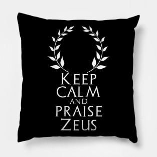 Ancient Greek God Zeus Myth Classical Mythology Religion Pillow