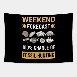 Weekend Forecast Fossil Hunting Hunter Paleontology Paleontologist Archaeology Archaeologist Tapestry