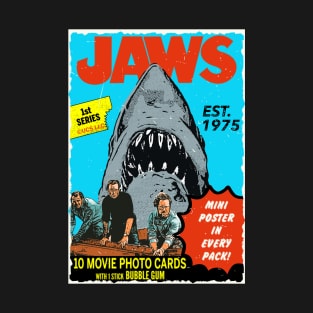 Vintage Jaws Trading Card Wrapper - 1st Series T-Shirt