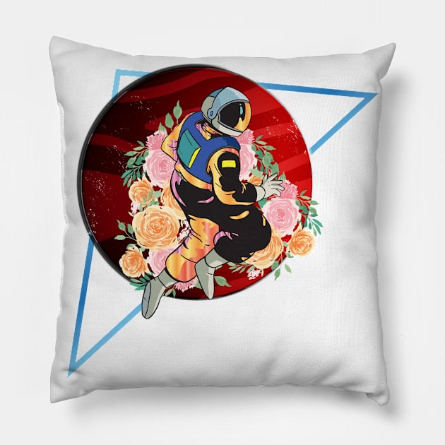 Astronaut Birthday Pillow by MaveriKDALLAS