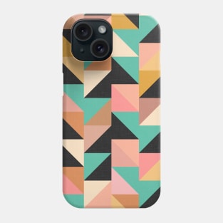 Geometric Shapes - Boho Vibes No.001 / Cozy, Vintage, Summery Shades Phone Case