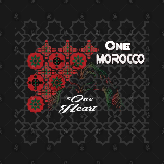 One Morocco One Heart Proud Moroccan Harmony by Mirak-store 