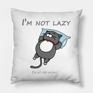 I am not lazy Pillow