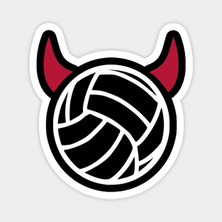 Volleyball devil Magnet