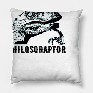 Philosoraptor Pillow