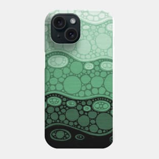 Green Bubbles Phone Case