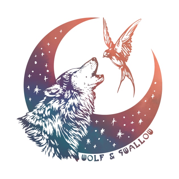 Wolf & Swallow - Moonlight Serenade [OPALINE] by Lix