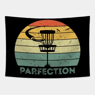 Parfection Funny Disc Golf Gift T-Shirt Tapestry