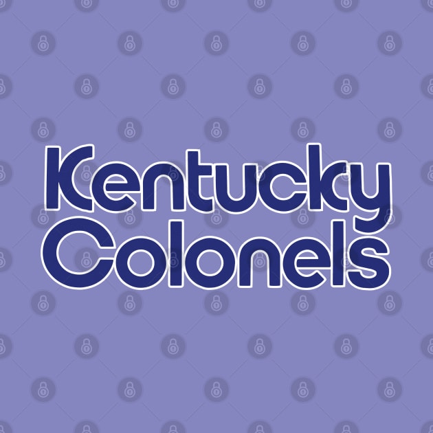 Defunct Kentucky Colonels ABA Basketball by LocalZonly