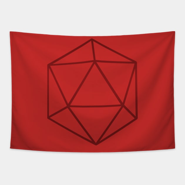 Understated d20 Tapestry by KingCroak