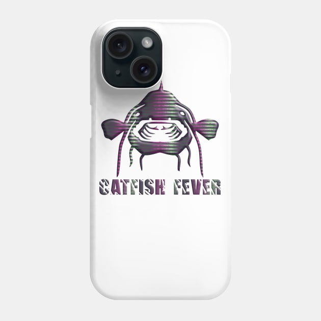 Catfish Fever Phone Case by Fisherbum