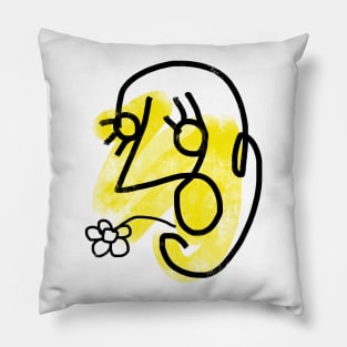 FLOWER MAN Pillow