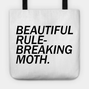 Beautiful Rule-Breaking Moth Tote