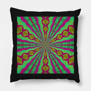 Psychedelic Dreams vibrant Patterns Pillow