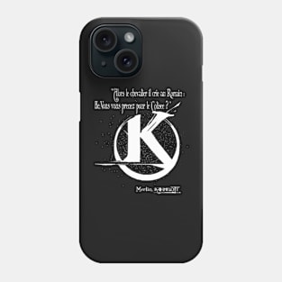 Then the knight he shouts to the Roman: Hey! Do you think you are the Colosseum? Phone Case